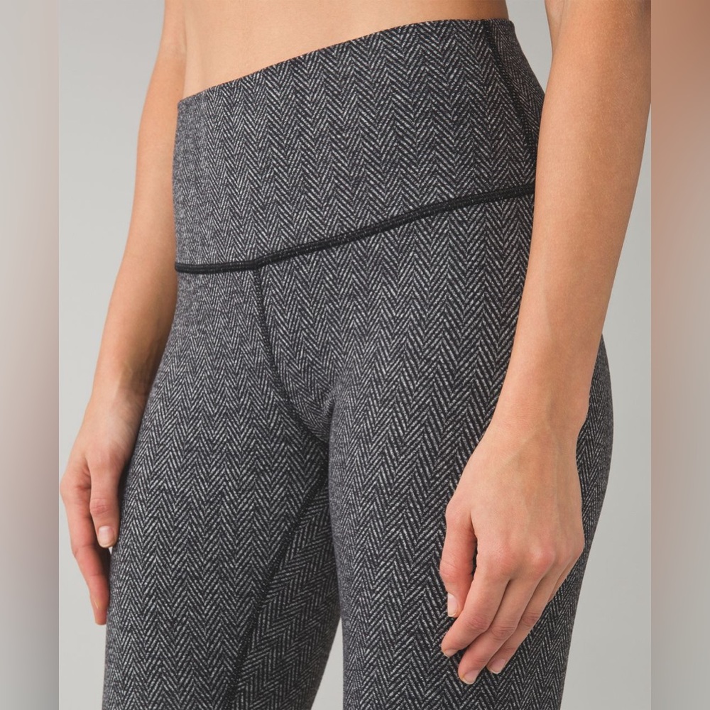 Lululemon High Times Pant Giant Herringbone Size 6